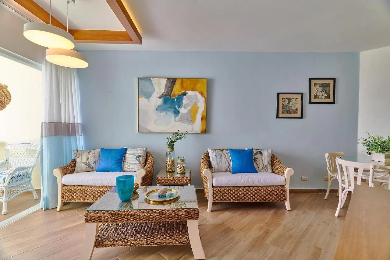 New! Unique Beachfront And Pool View Apartment At Juan Dolio