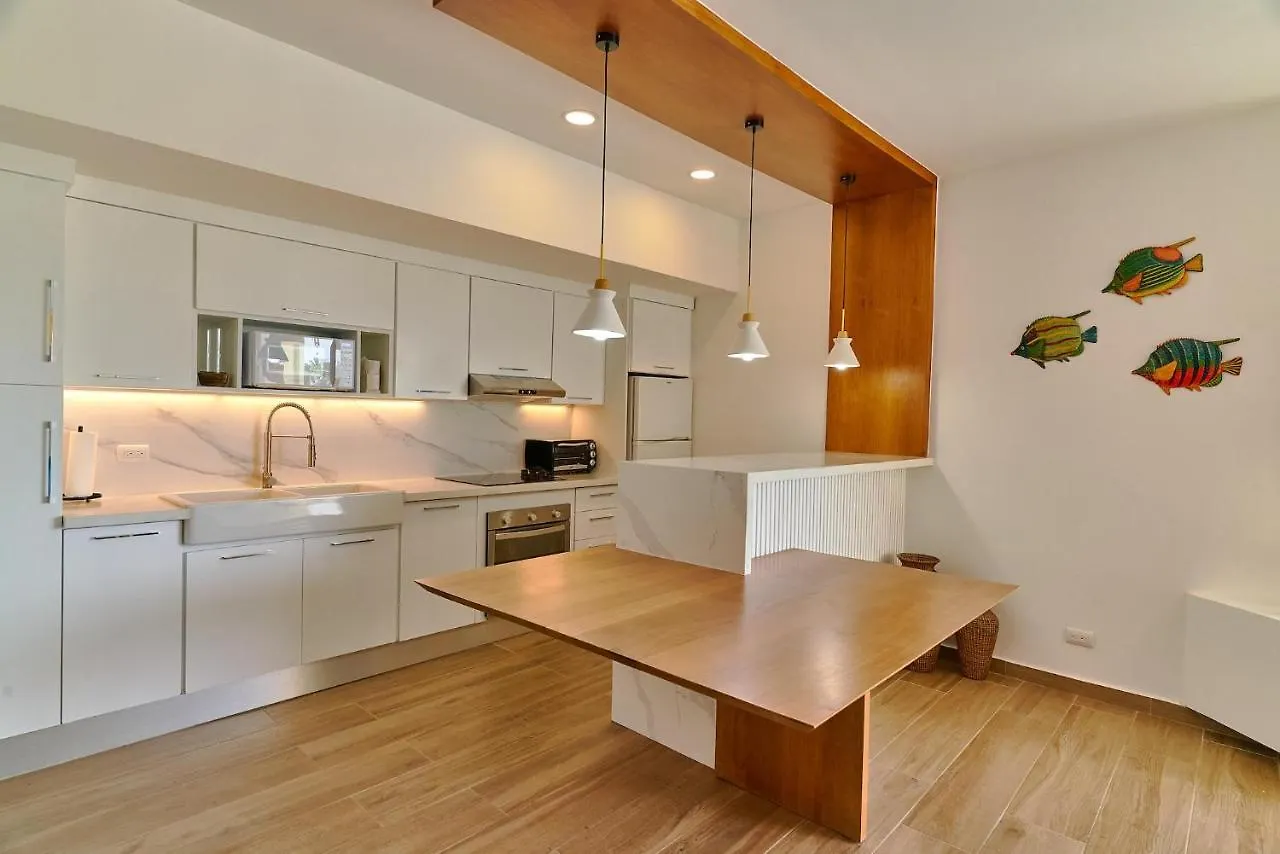 New! Unique Beachfront And Pool View Apartment At Juan Dolio 0*,