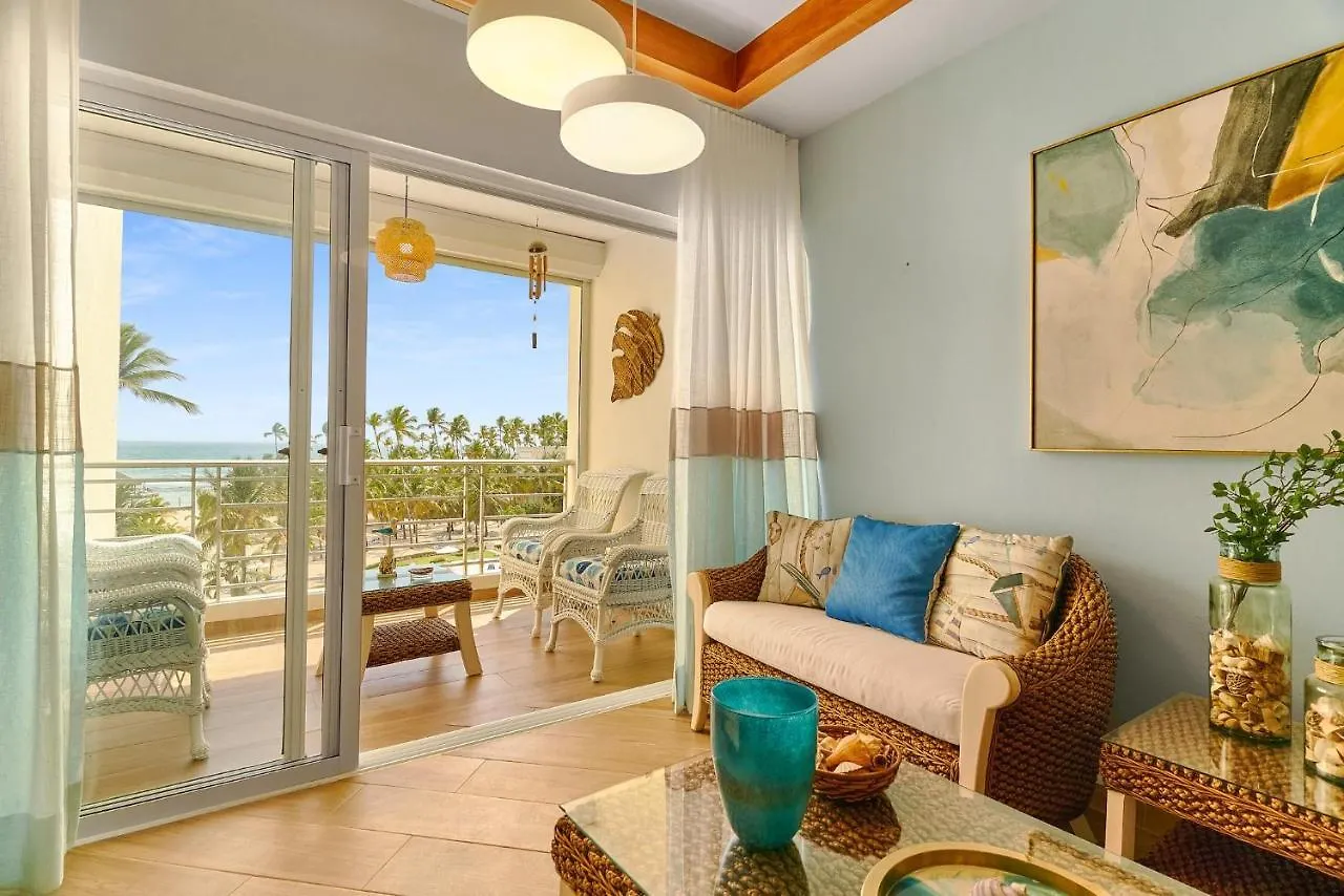 New! Unique Beachfront And Pool View Apartment At Juan Dolio Dominican Republic