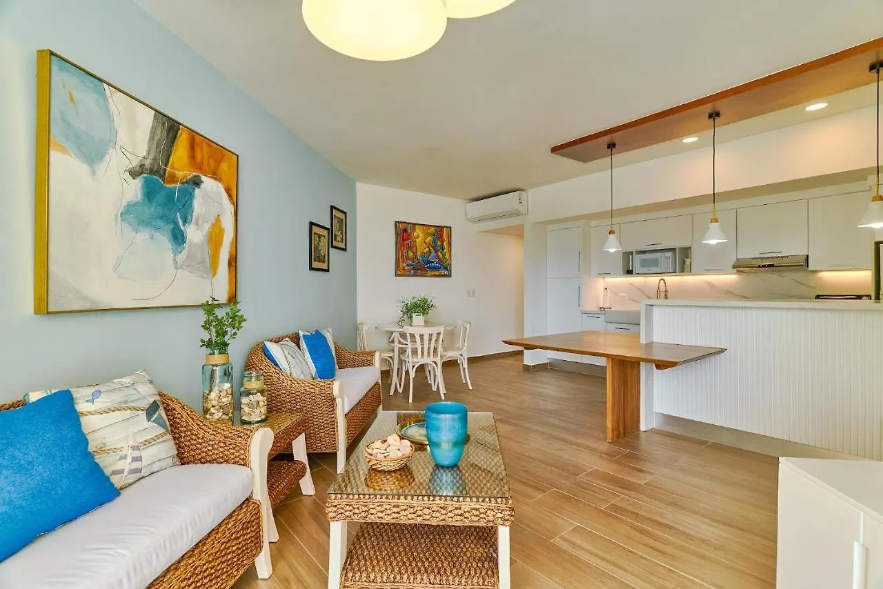 New! Unique Beachfront And Pool View Apartment At Juan Dolio Dominican Republic